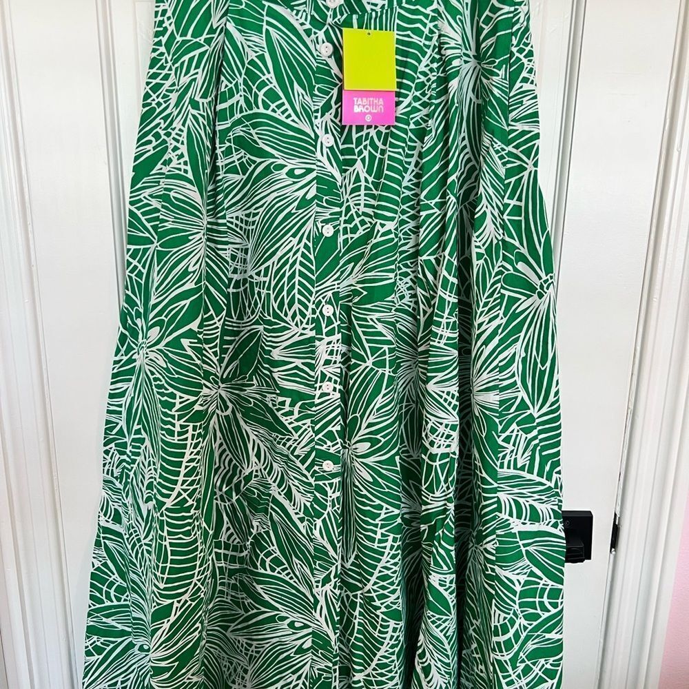 Tabitha Brown x Target Green Maxi Skirt